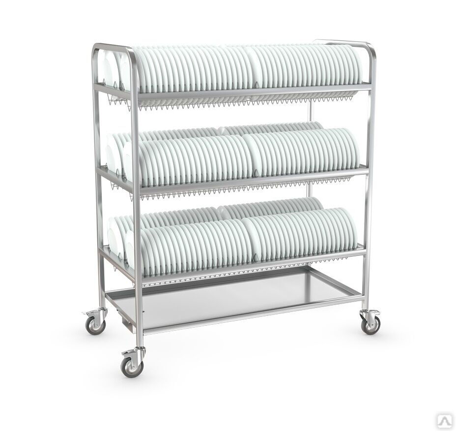 Тележка для тарелок ТТ-Л-3-1200.600-02 (ТТ-3)