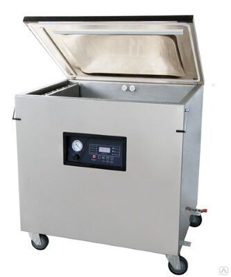 Вакуумный упаковщик напольный DZQ-1100/2L (нерж., газ) (M)
