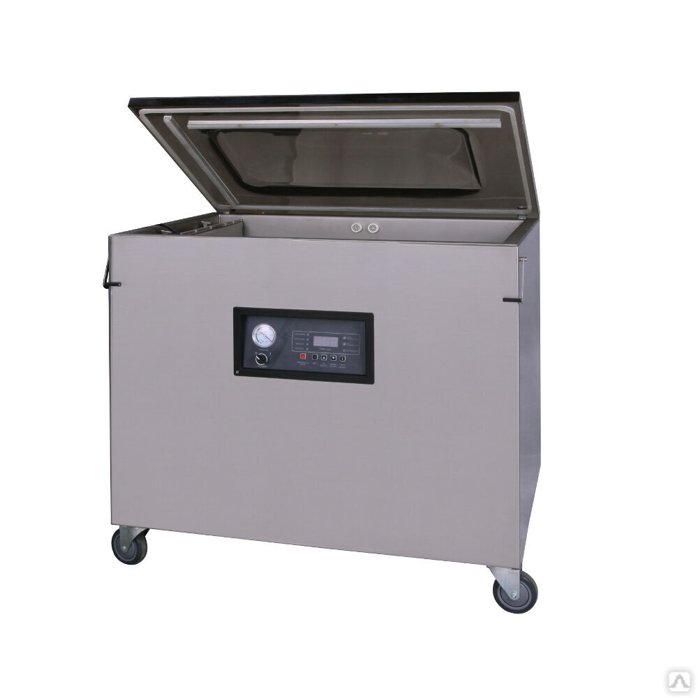 Упаковочная машина вакуумная напольный DZ-1100/2L (нерж.) (H)
