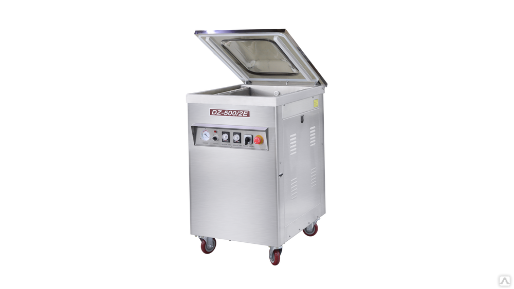 Напольный вакуумный упаковщик DZQ-500/2E (нерж., газ) (H)