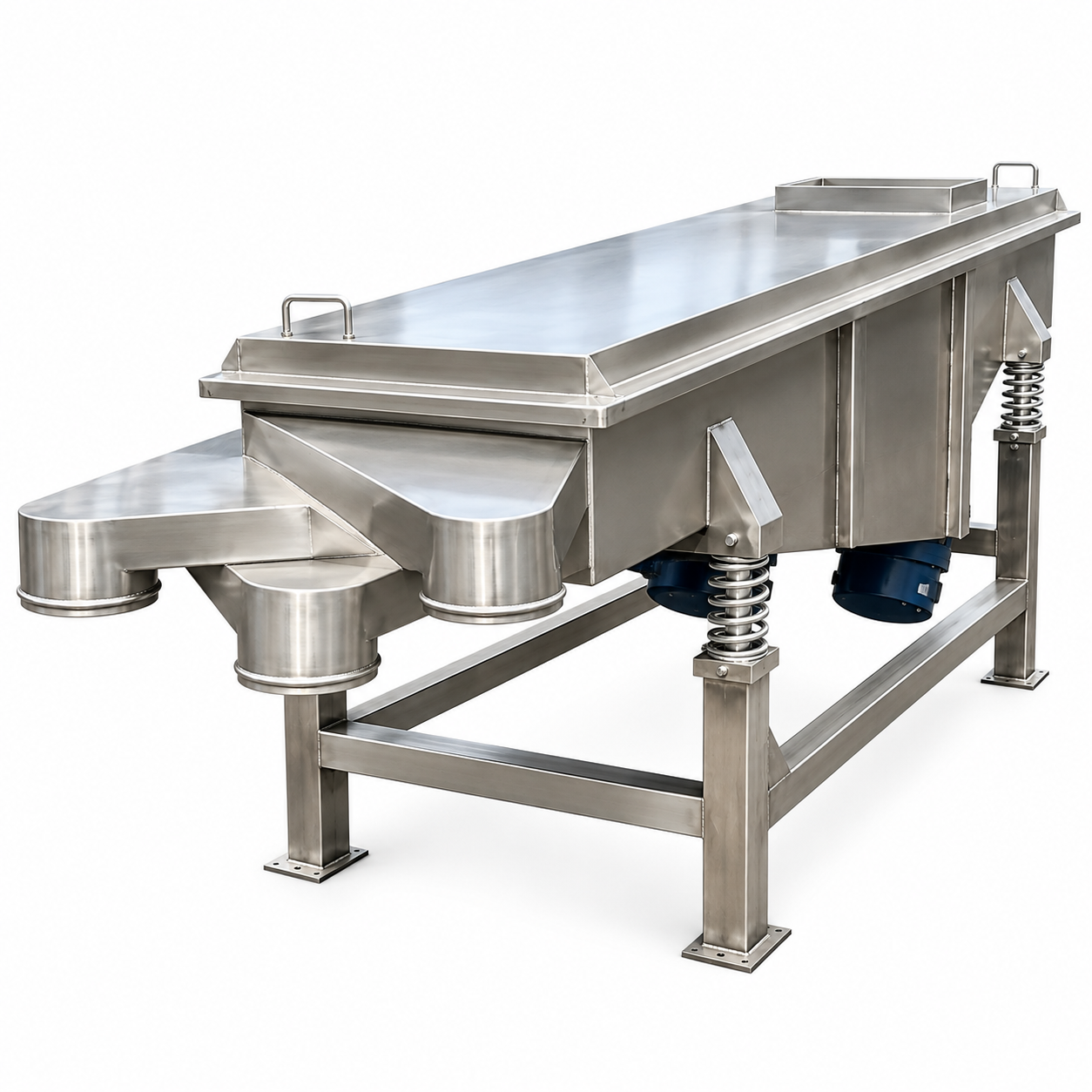 Линейный грохот ZXS-525 размером 500×2500 мм MHNZ (X)